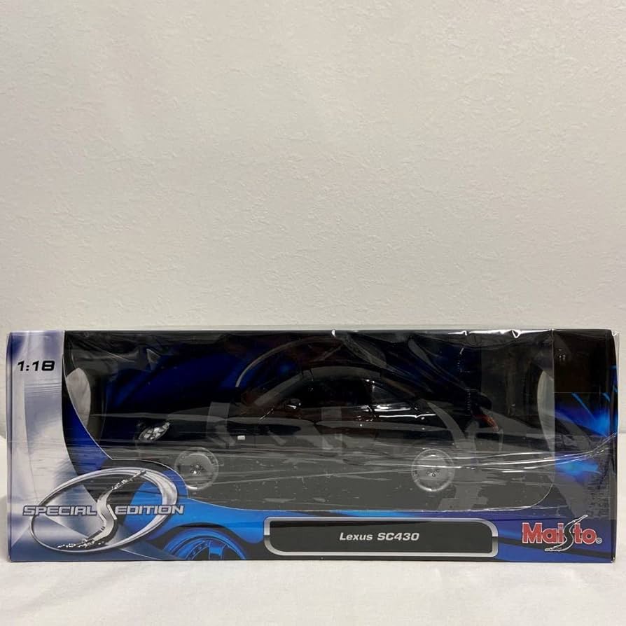 Amazon | Maisto 1/18 LEXUS SC430 Black UZZ40 マイスト
